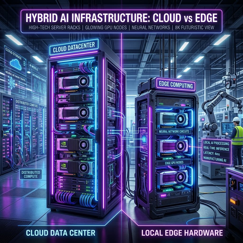 Edge AI vs. Cloud AI: Choosing the Right Infrastructure for Your Business