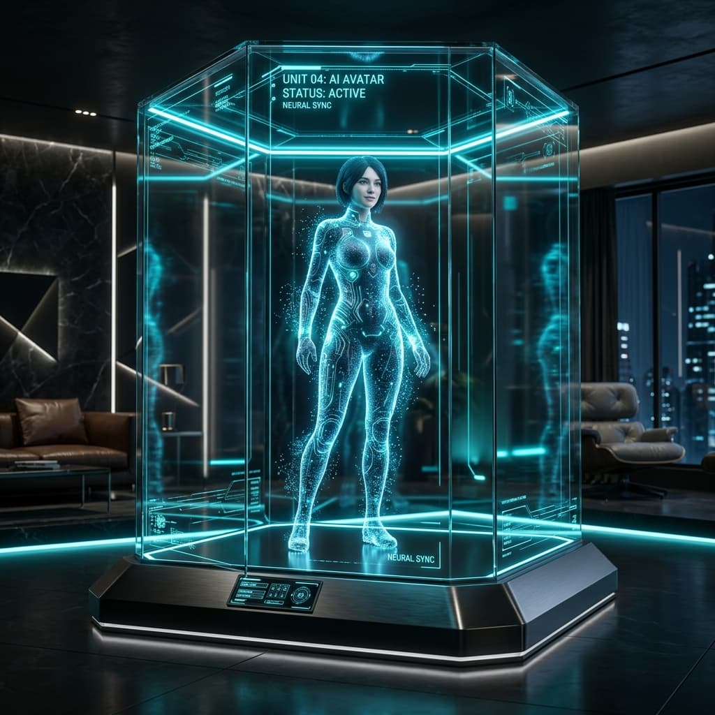 AI Hologram Box