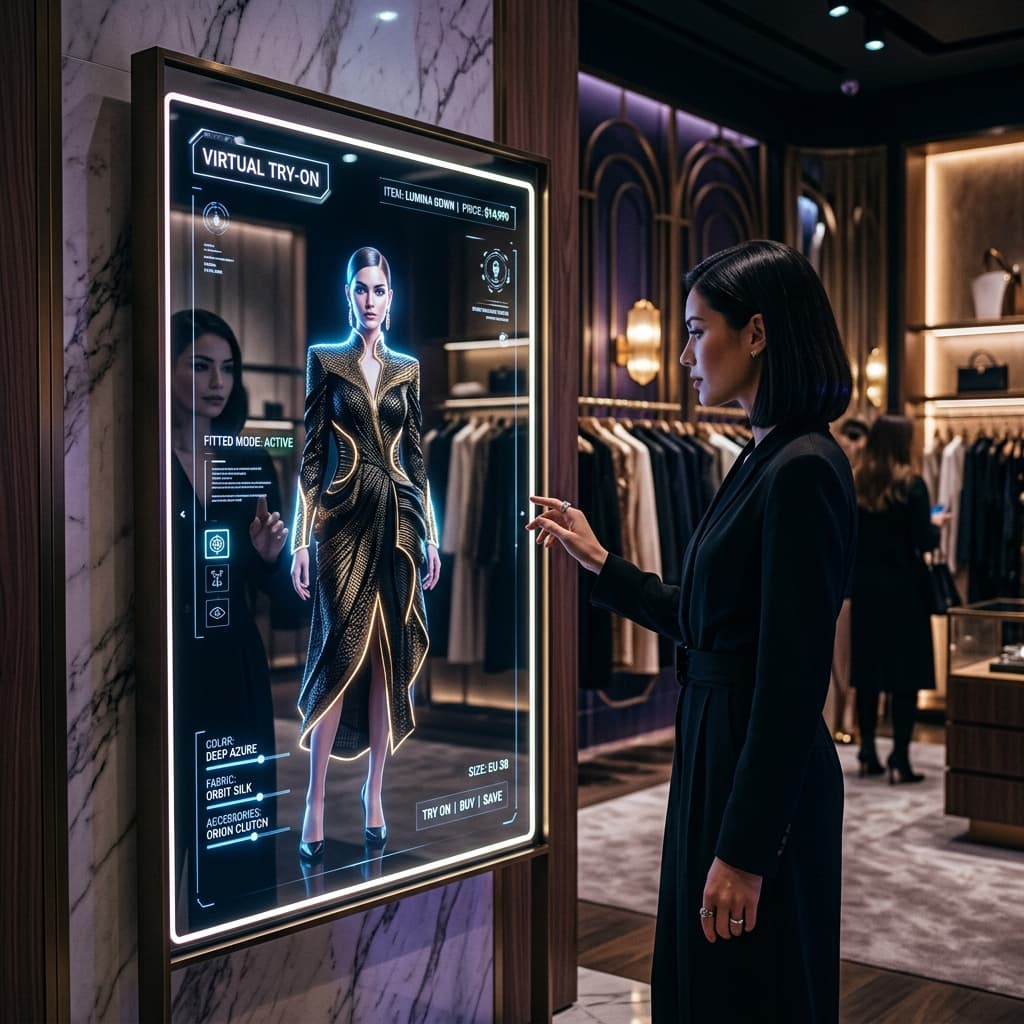 Virtual Try-On Smart Mirror